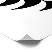 Dragon Styled Letter C, Dragon Alphabet, Monogram Poster (Ecke)