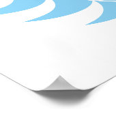 Dragon Styled Letter C, Dragon Alphabet, Monogram Poster (Ecke)