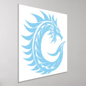Dragon Styled Letter C, Dragon Alphabet, Monogramm Foliendrucke (Ablage )