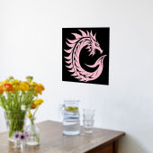 Dragon Styled Letter C, Dragon Alphabet, Monogramm Foliendrucke (Ablage(Küche))