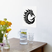 Dragon Styled Letter C, Dragon Alphabet, Monogramm Foliendrucke (Ablage(Küche))