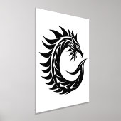 Dragon Styled Letter C, Dragon Alphabet, Monogramm Foliendrucke (Ablage )