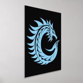Dragon Styled Letter C, Dragon Alphabet, Monogramm Foliendrucke (Ablage )