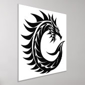 Dragon Styled Letter C, Dragon Alphabet, Monogramm Foliendrucke (Ablage )