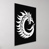 Dragon Styled Letter C, Dragon Alphabet, Monogramm Foliendrucke (Ablage )