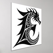 Dragon Styled Letter E, Dragon Alphabet, Monogramm Foliendrucke (Ablage )