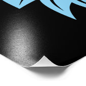 Dragon Styled Letter G, Dragon Alphabet, Monogram Fotodruck (Ecke)