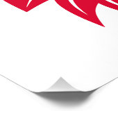 Dragon Styled Letter G, Dragon Alphabet, Monogram Fotodruck (Ecke)