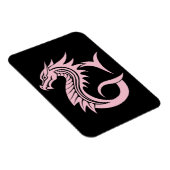 Dragon Styled Letter G, Dragon Alphabet, Monogram Magnet (Rechte Seite)