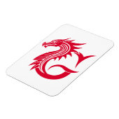 Dragon Styled Letter G, Dragon Alphabet, Monogram Magnet (Linke Seite)