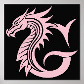 Dragon Styled Letter G, Dragon Alphabet, Monogramm Foliendrucke (Vorderseite)