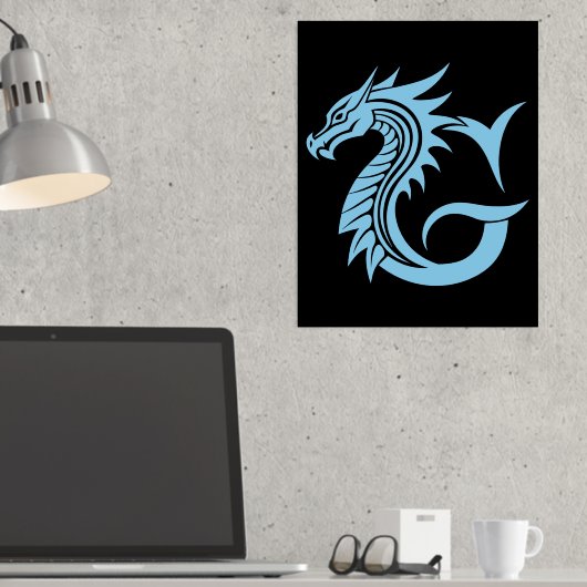 Dragon Styled Letter G, Dragon Alphabet, Monogramm Foliendrucke (In Situ (Schreibtisch))