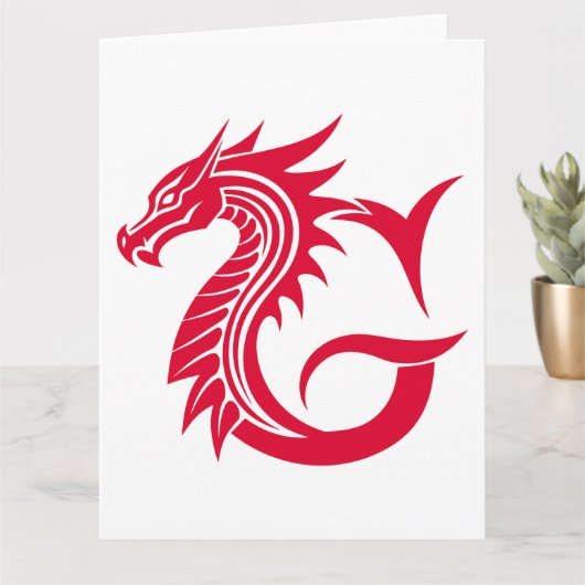 Dragon Styled Letter G, Dragon Alphabet, Monogramm Karte (Kleine Pflanze)