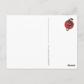 Dragon Sun - Schwarz-Weiß + Ihre Ideen Postkarte (Rückseite)