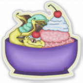 Dragon Sundae Sticker (Vorderseite)