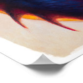 Dragon Sunset 3 Poster (Ecke)