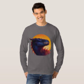 Dragon Sunset 3 T-Shirt (Vorne ganz)