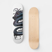 Dragon Swirl Skateboard (Vorderseite)