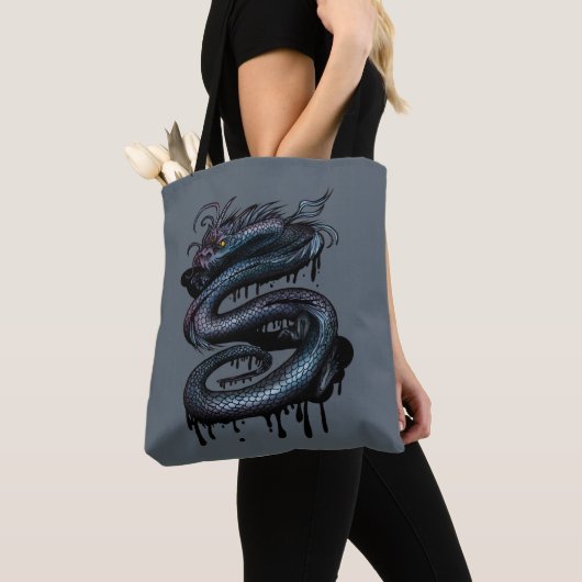 Dragon Swirl Tasche (Von Nahem)