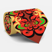 Dragon Swirled Krawatte (Gerollt)