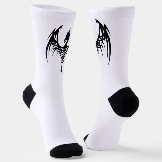 dragon symbol socks socken (Gewinkelt)