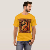 Dragon symbolisiert den T - Shirt der Männer (Vorne ganz)