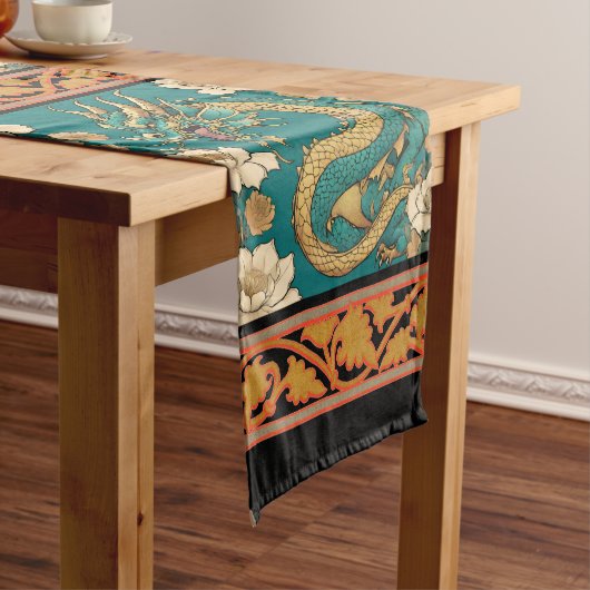 Dragon Table Runner Kurzer Tischläufer (Beispiel)