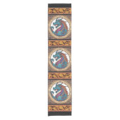 Dragon Table Runner Kurzer Tischläufer (Vorderseite)