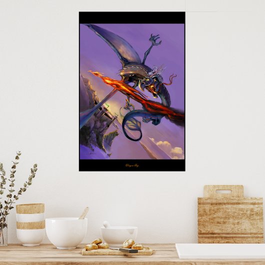 Dragon Tag Poster (Küche)