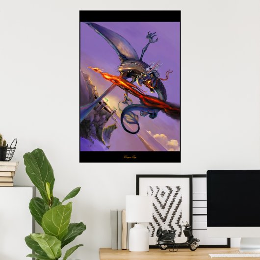 Dragon Tag Poster (Heimbüro)