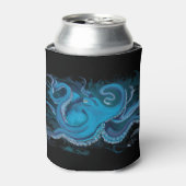 Dragon Tako Octopus coozie Bierhalter Dosenkühler (Kanne Vorderseite)