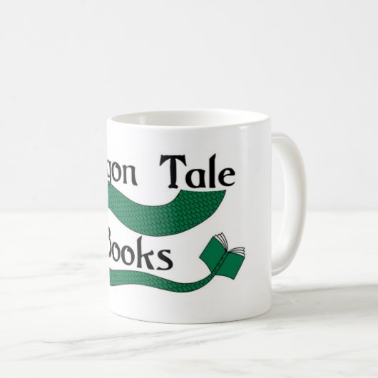 Dragon Tale Books Kaffeetasse (VorderseiteRechts)