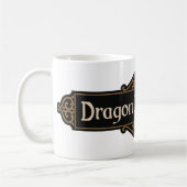 Dragon Tale Books Sign Kaffeetasse (Links)
