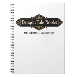 Dragon Tale Books Sign Notizblock