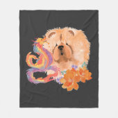 DRAGON-TALEZ: Jahr des Drachen Fleecedecke (Vorderseite)