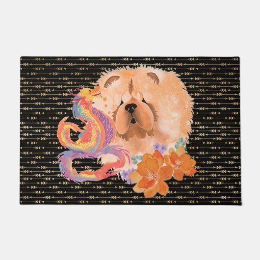 DRAGON-TALEZ: Jahr des Drachen Fußmatte (Vorderseite)