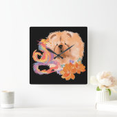 DRAGON-TALEZ: Jahr des Drachen Quadratische Wanduhr (Zuhause)