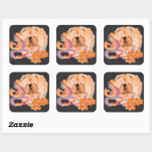 DRAGON-TALEZ: Jahr des Drachen Quadratischer Aufkleber (Blatt)