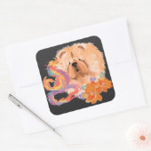 DRAGON-TALEZ: Jahr des Drachen Quadratischer Aufkleber (Umschlag)