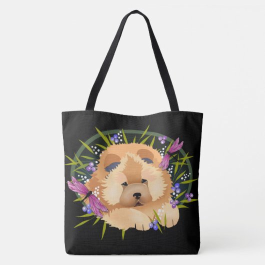 DRAGON TANCE - CHOW-Kreuzkörper oder Totbeutel Tasche (Rückseite)