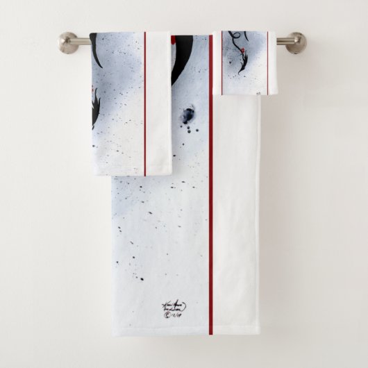 Dragon Tapestry Badhandtuch Set (Insitu)