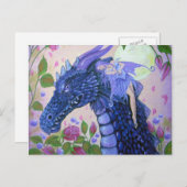 Dragon Tars von Fantasy Artist Lori Karels Postkarte (Vorne/Hinten)