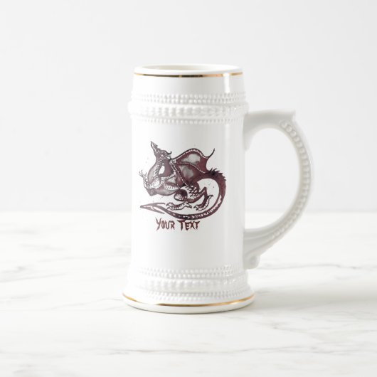 Dragon-Tasse Bierglas (Rechts)