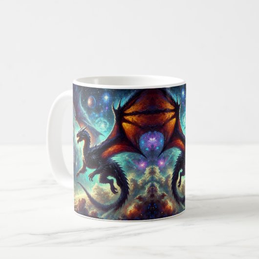 Dragon-Tasse Kaffeetasse (Vorderseite Links)