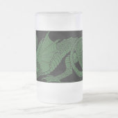 Dragon-Tasse Mattglas Bierglas (Mittel)
