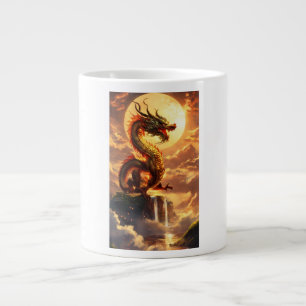 "Dragon Tasse: Sip with Strength and Style" Jumbo-Tasse