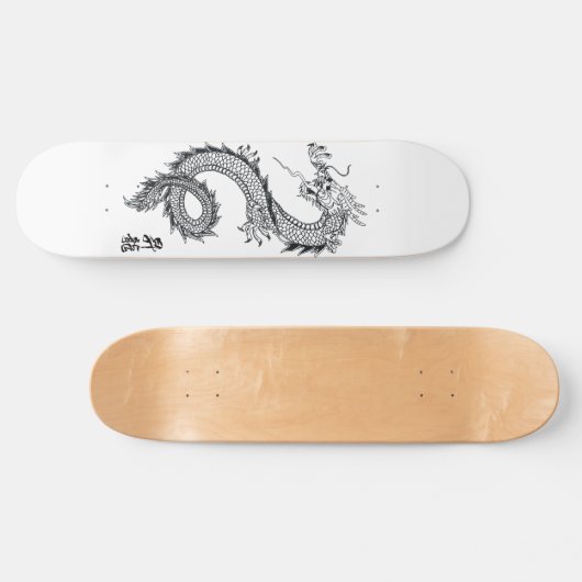 Dragon Tattoo Deck Skateboard (Horizontal)