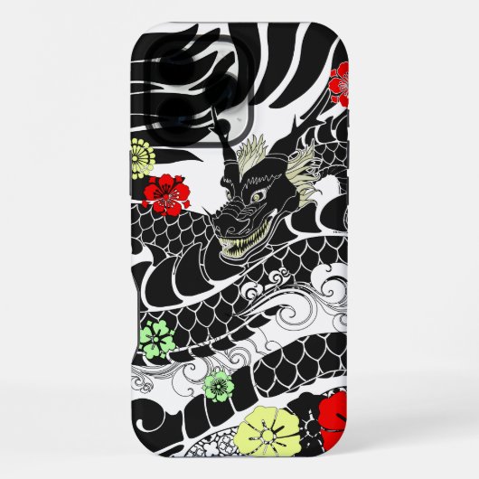 Dragon Tattoo iPhone Hülle (Rückseite)