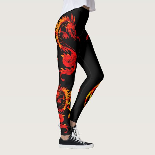 Dragon Tattoo Leggings (Rechts)