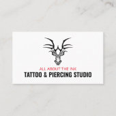 Dragon Tattoo, Tattooist & Body Piercer Visitenkarte (Vorderseite)